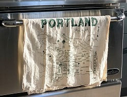 Portland Tea Towel