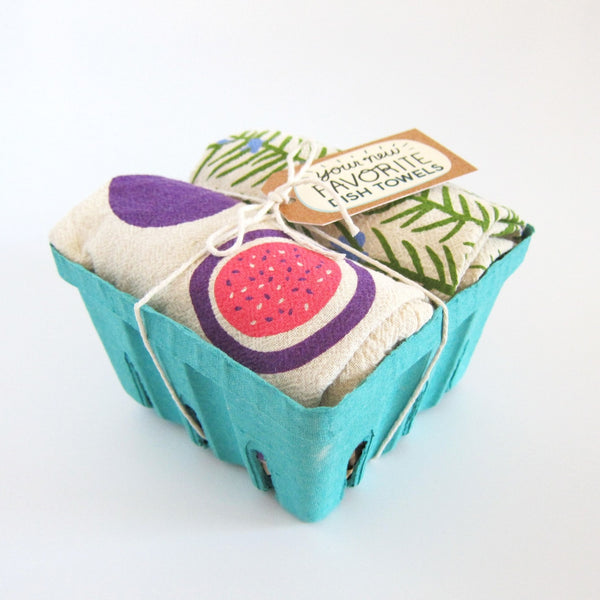 Rosemary+Fig Tea Towel Gift Set