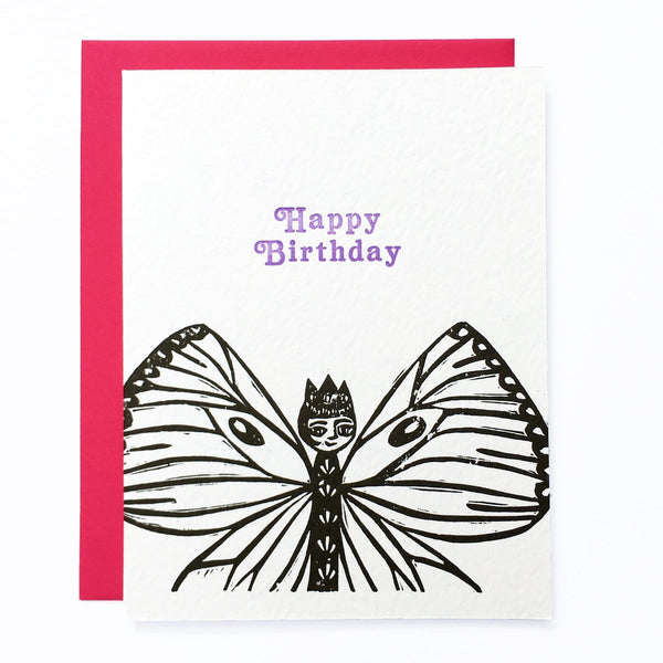 Butterfly birthday card