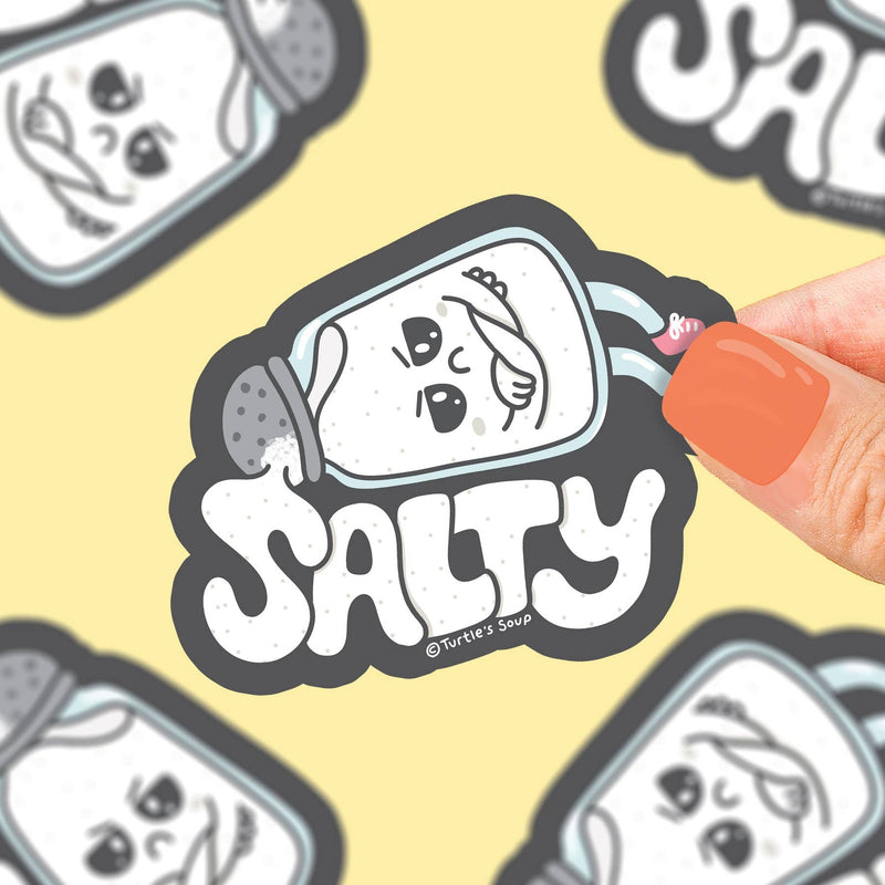 "Salty" Vinyl Sticker