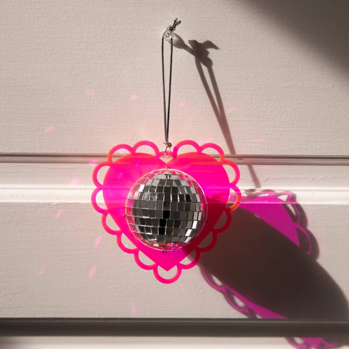 Mini Heart Disco Ball