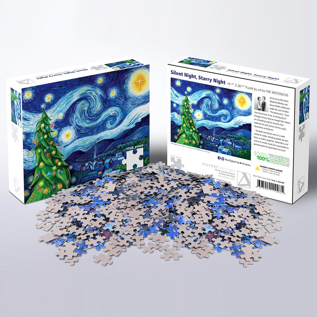 Silent Night, Starry Night Puzzle