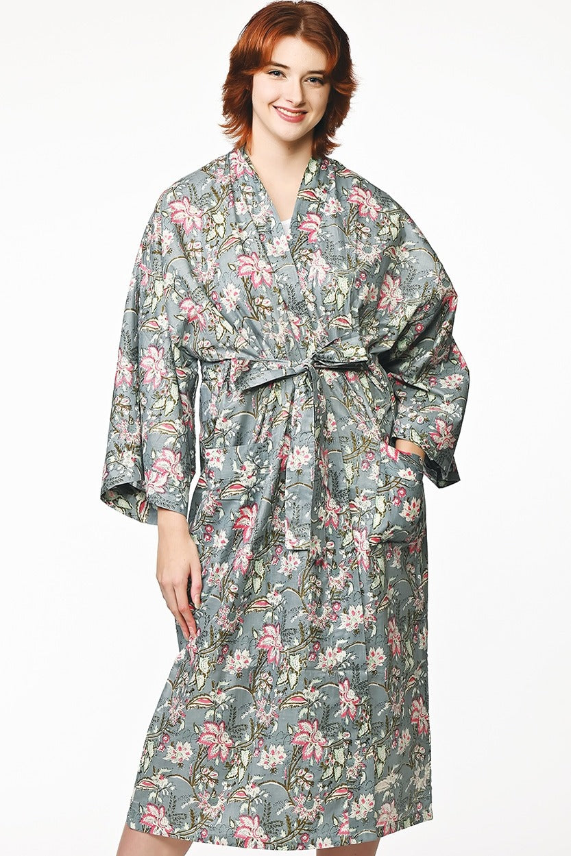 Kimono Robes in Cotton Prints