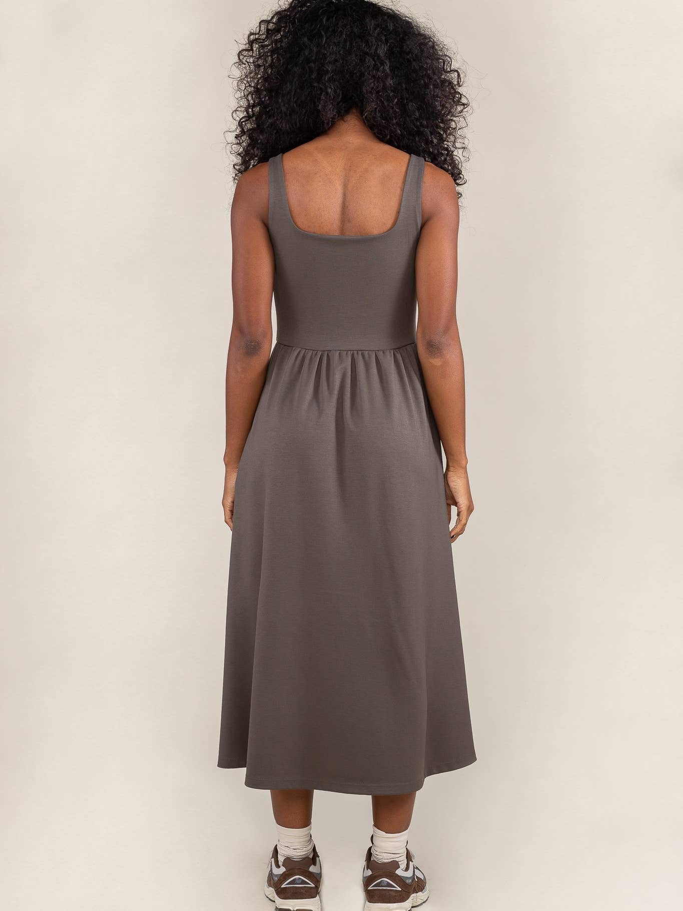Tomo Dress in Forest Floor