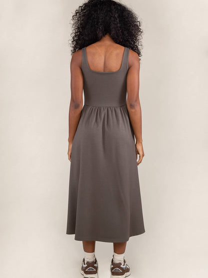 Tomo Dress in Forest Floor