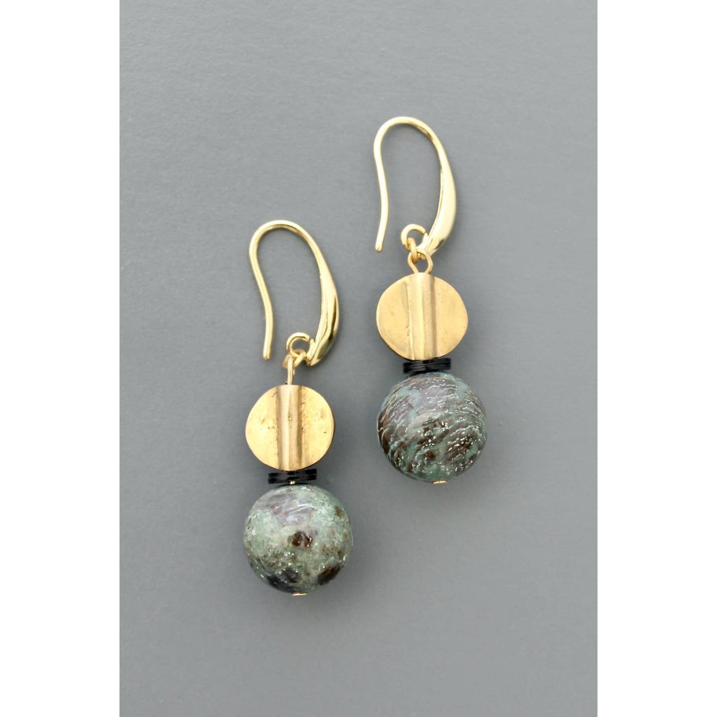 Turquoise Bauble Earrings