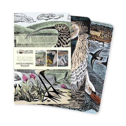 Wildlife Mini Notebooks: Set of 3