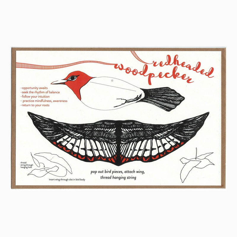 Woodpecker Pop-Out Bird