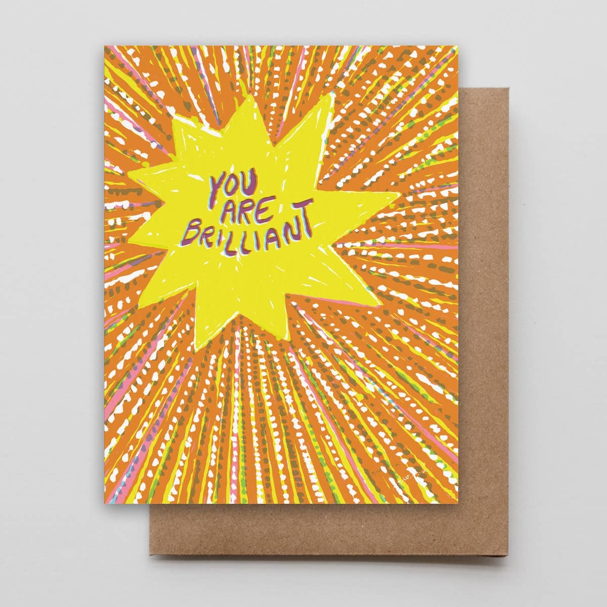 You're a Brilliant Star Card