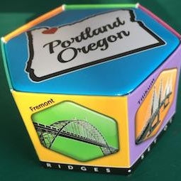 Portland Bridges Magnet- Set of 7 Magnets