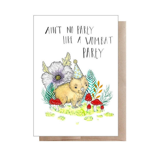 "Ain't No Party" Card