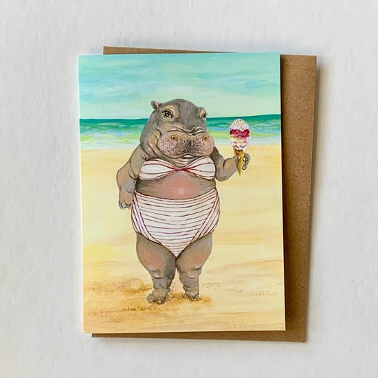 Delores's Day Off - Greeting Card