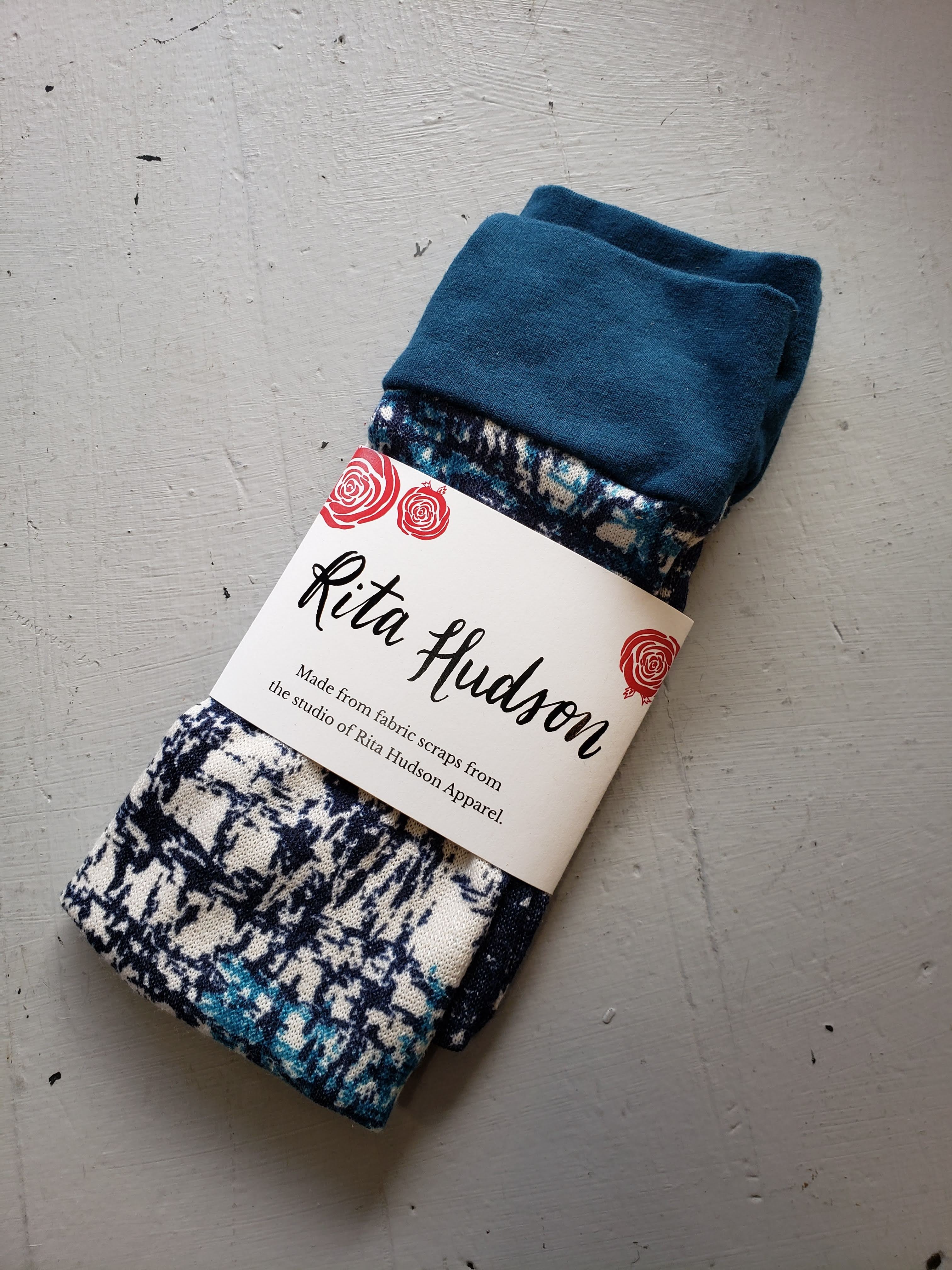 Zero Waste Fingerless Gloves