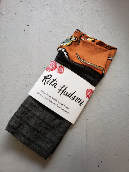Zero Waste Fingerless Gloves