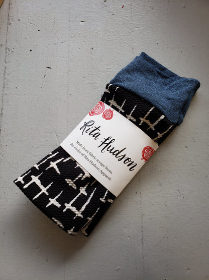 Zero Waste Fingerless Gloves