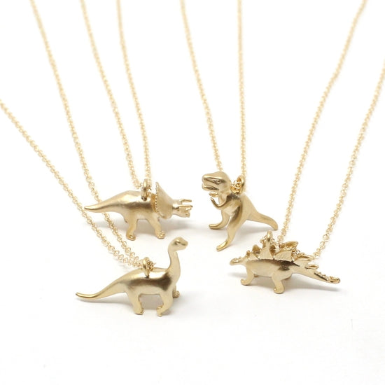 Dino Necklaces Gold