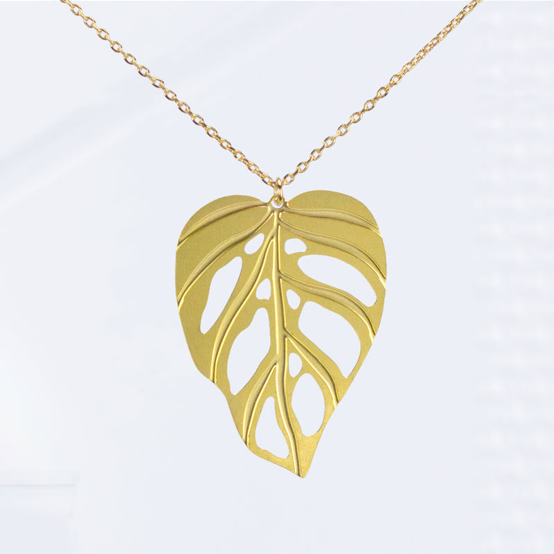 Monstera Adansonii Necklace