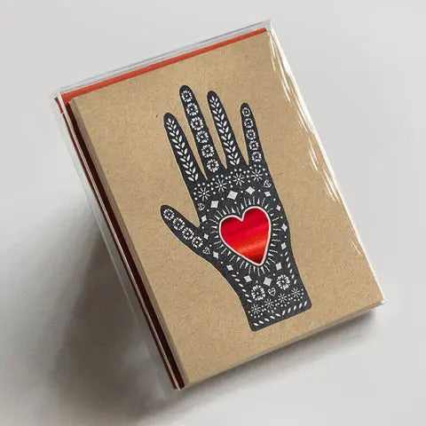 Heart in Hand Card Set