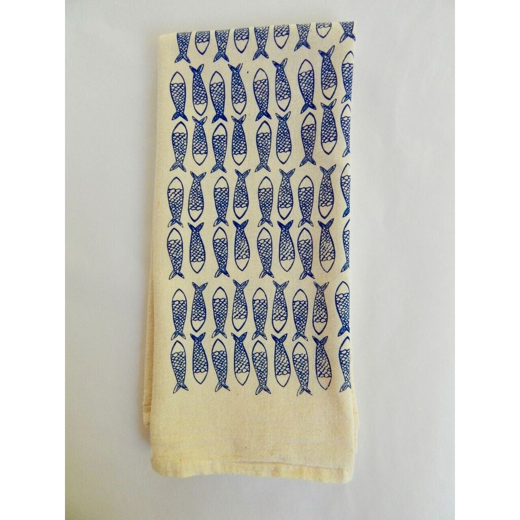 Fish Kitchen Towel, Tea Towel