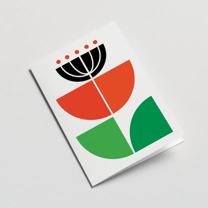 Flower Greeting Card