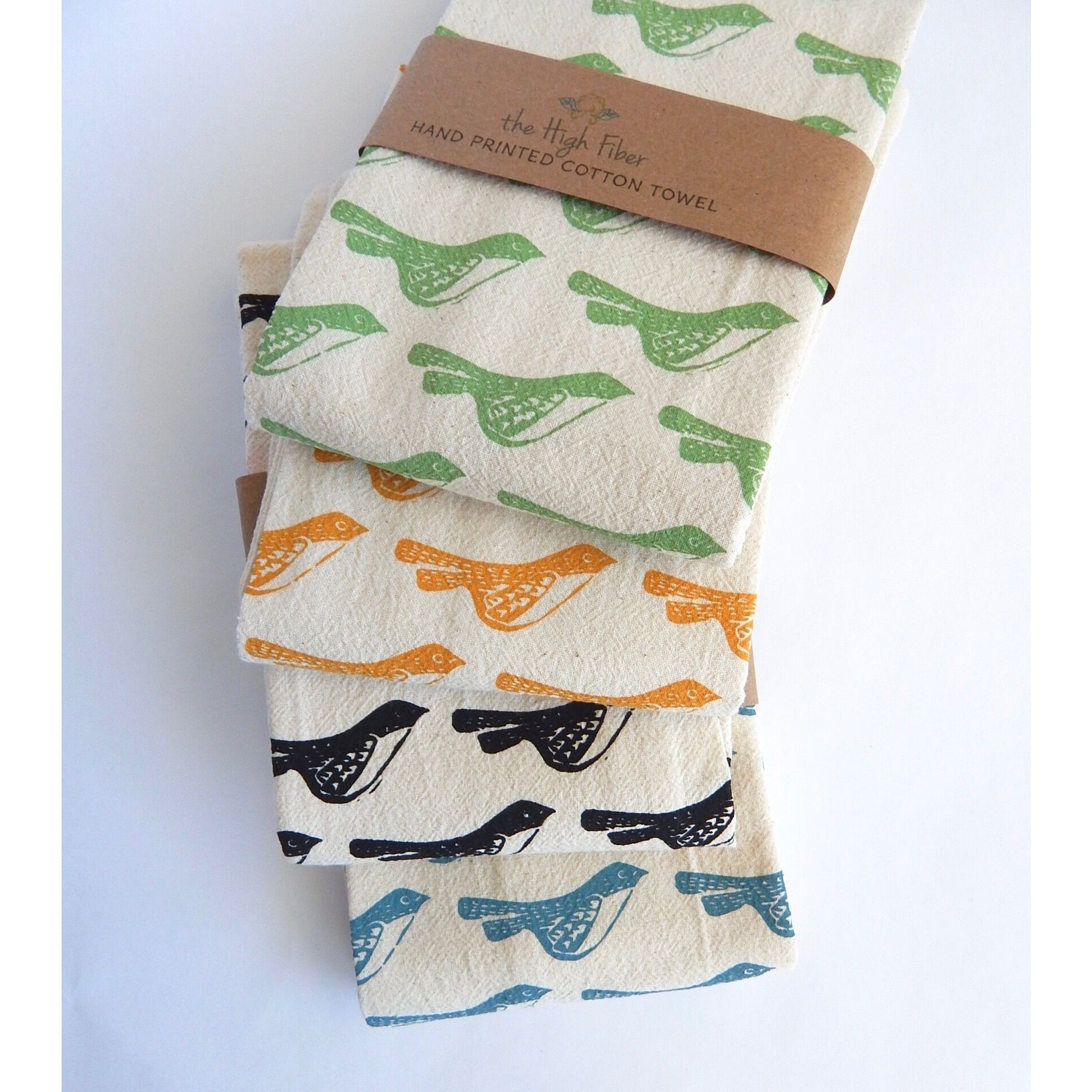 Birds Kitchen Towel, Tea Towel