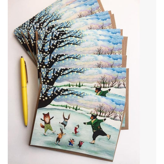 A Wondrous Whirl- Boxed Card Set of 6
