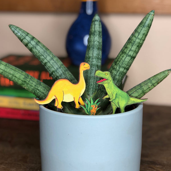 Fancy Plants Dinosaur Diorama Kit