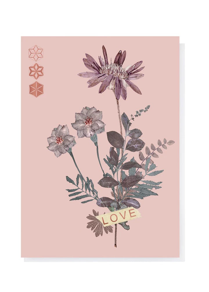 "Love Cluster" - Card