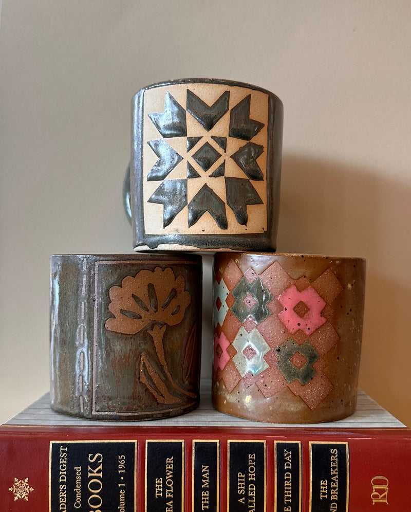 Hand built Mugs
