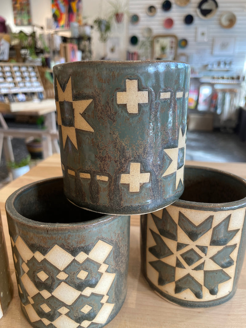 Hand built Mugs
