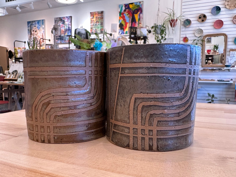 Hand built Mugs