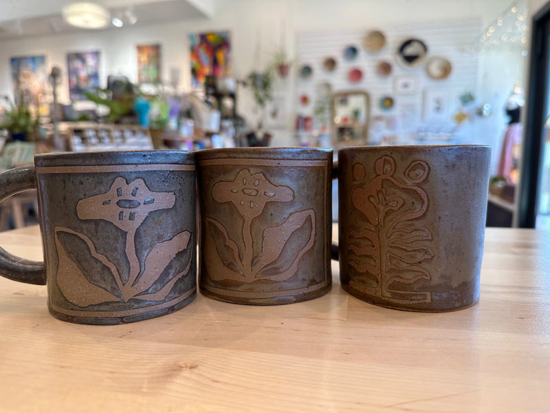 Hand built Mugs