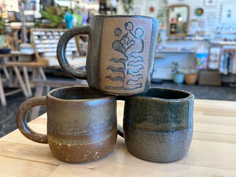 Hand built Mugs