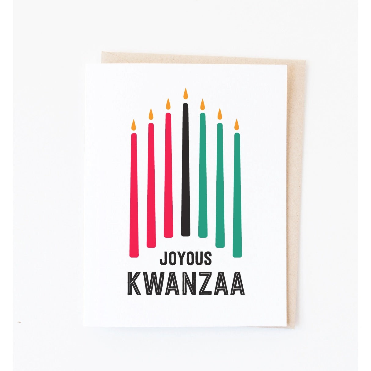 Jpuyous Kwanzaa Candles Card