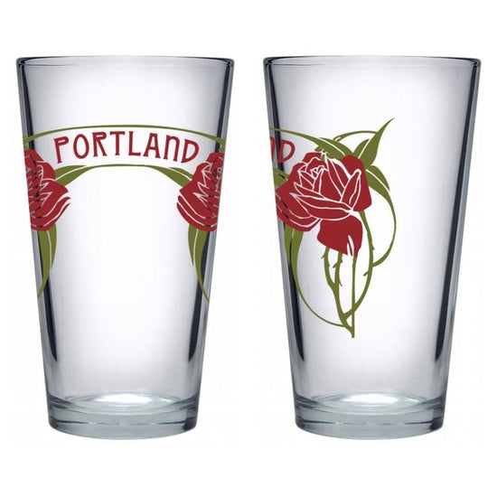Locally made Pint Glass Portland Oregon