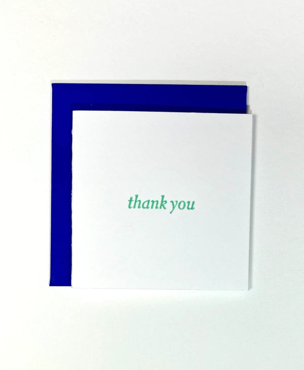 Thankyou Tiny Card