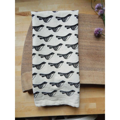 Birds Kitchen Towel, Tea Towel