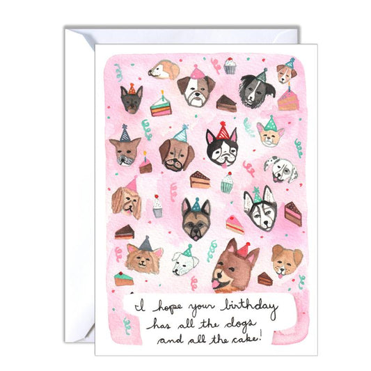 "All the Dogs" Birthday Card