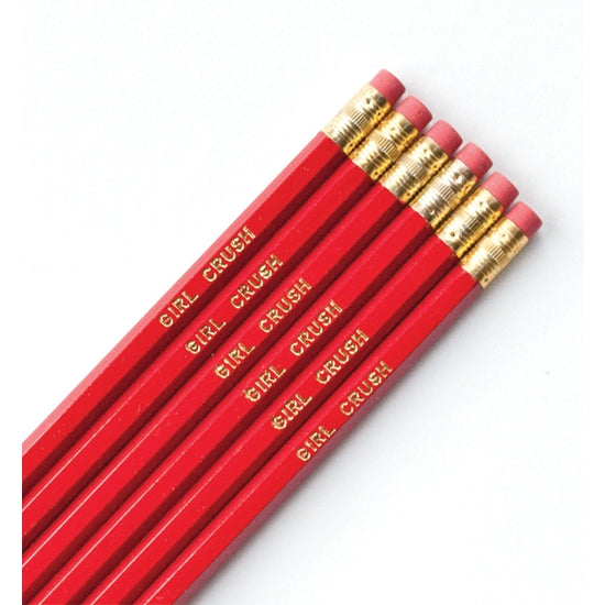 Girl Crush Pencil Set