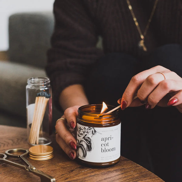 Apricot Bloom 4oz Soy Candle