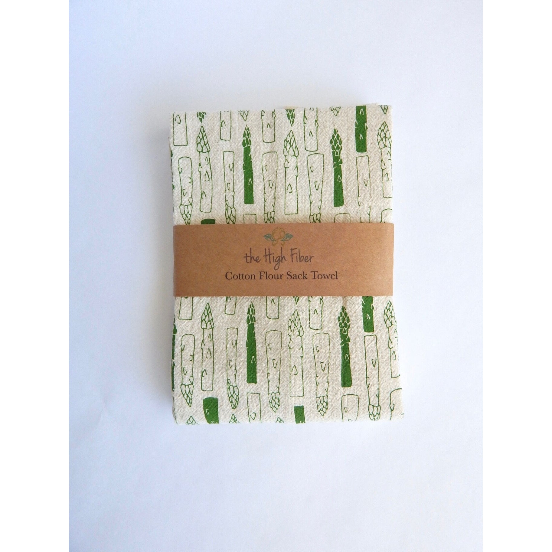 Asparagus Kitchen Towel, Tea Towel