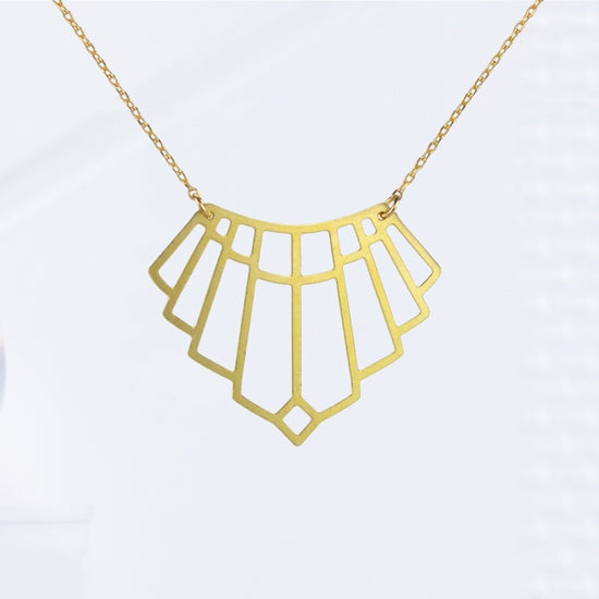 Art Deco Arch Necklace