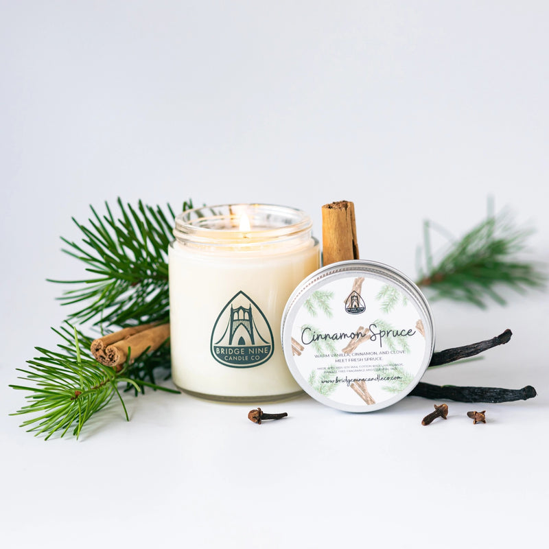 Cinnamon Spruce Candle 4oz