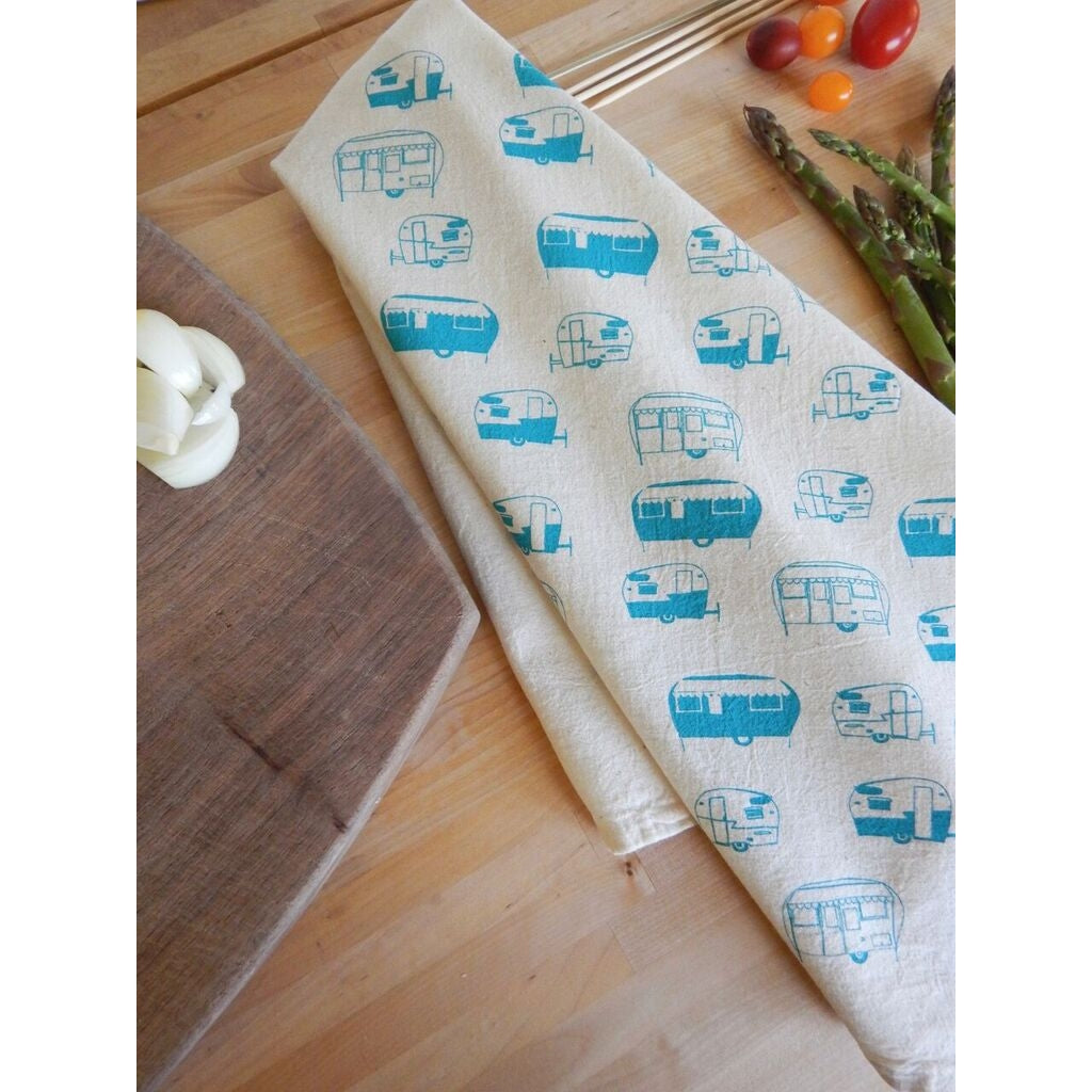 Campers Kitchen Towel, Tea Towel