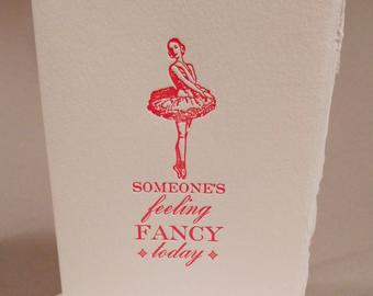 "Someone's Feeling Fancy" Card - UnionRose