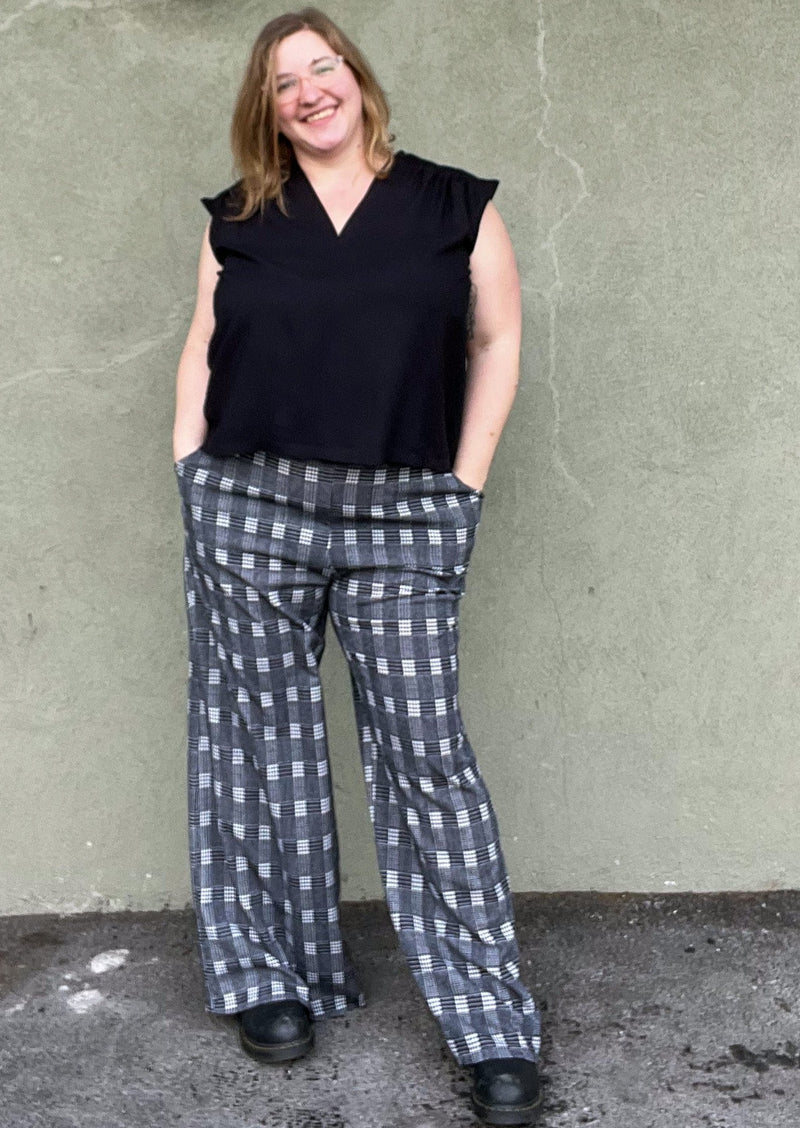 Glamour Pants in Plaid