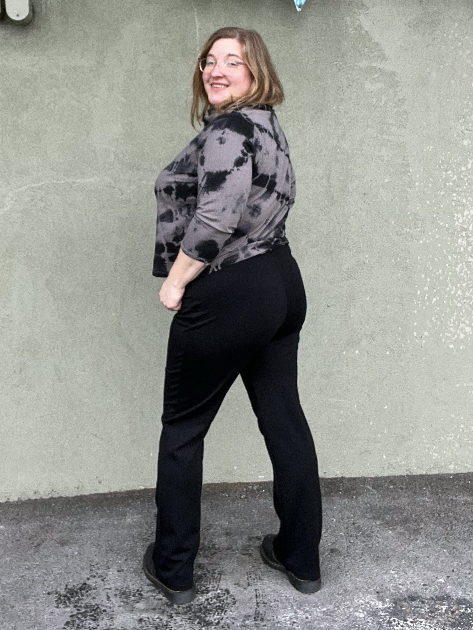 Kelsi Pant in Black Ponte