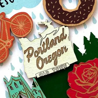 Awesome Portland Magnet Set